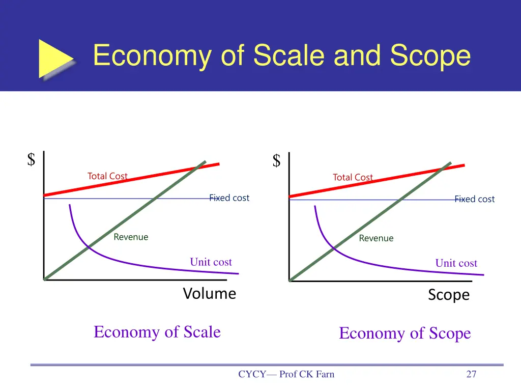 economy of scale and scope