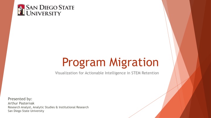 program migration visualization for actionable