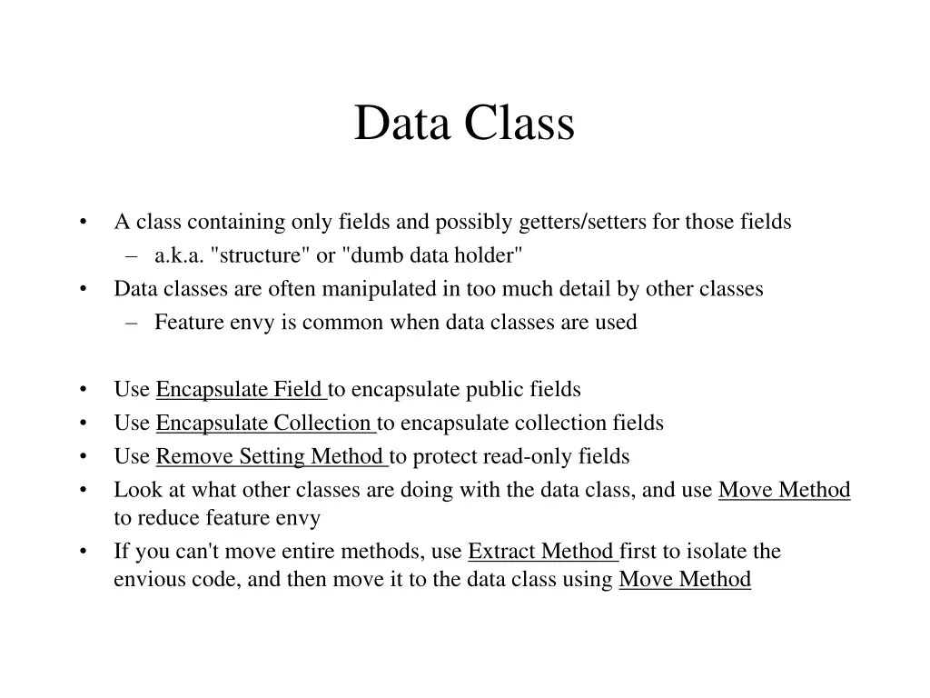 data class