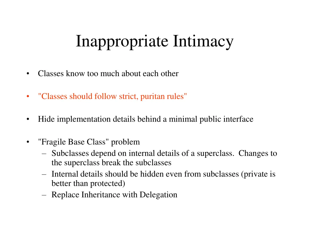 inappropriate intimacy