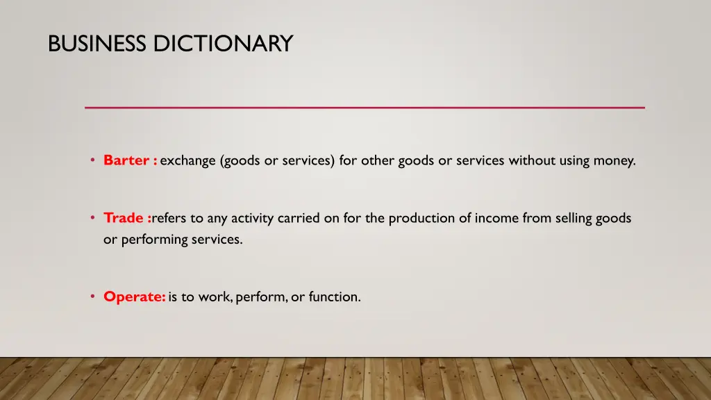 business dictionary 1