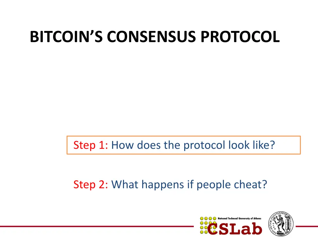 bitcoin s consensus protocol