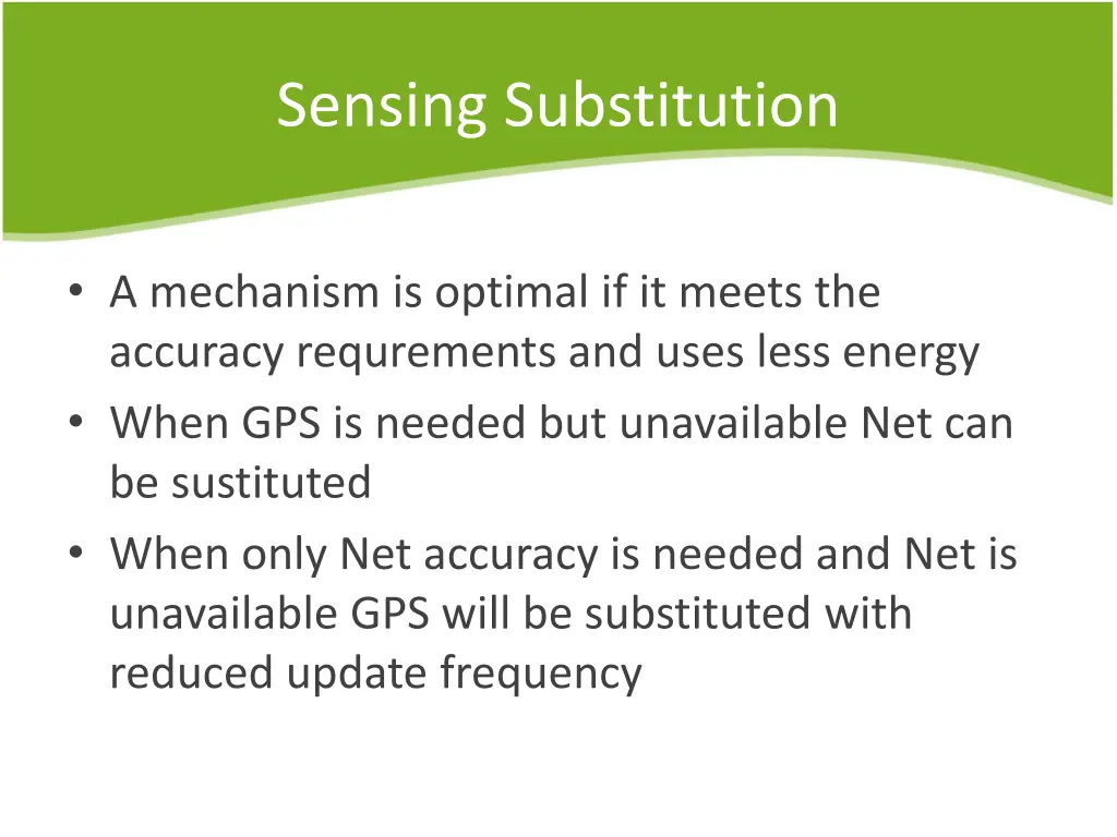 sensing substitution 4