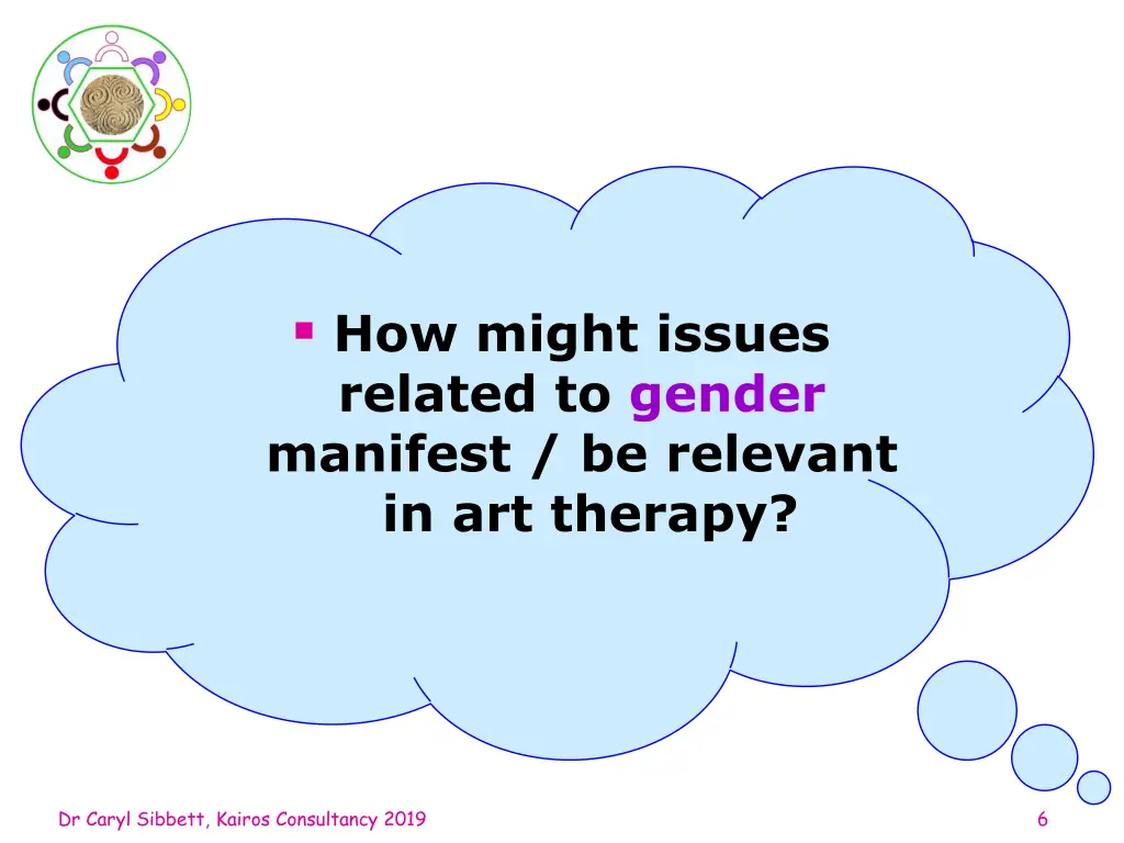 how might issues related to gender manifest