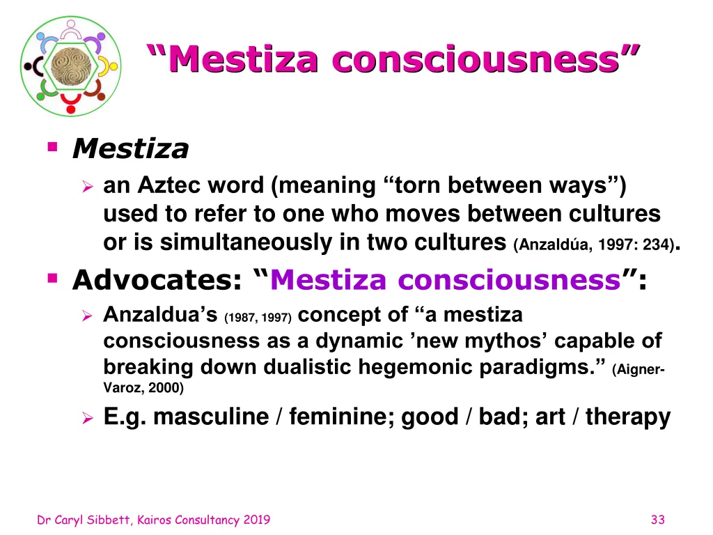 mestiza consciousness