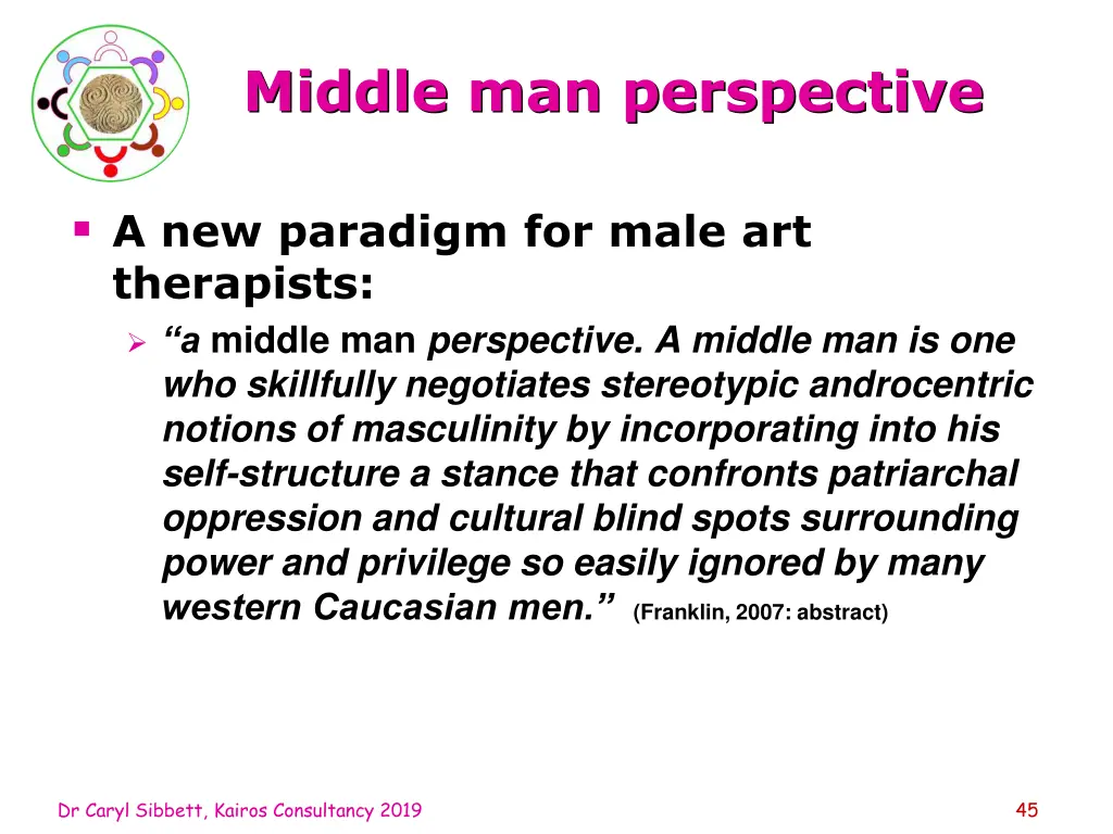 middle man perspective