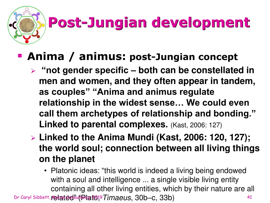 post jungian development