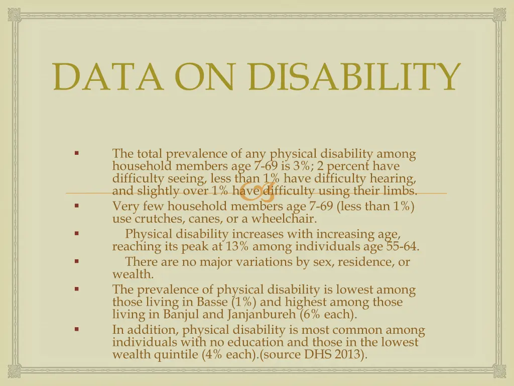 data on disability