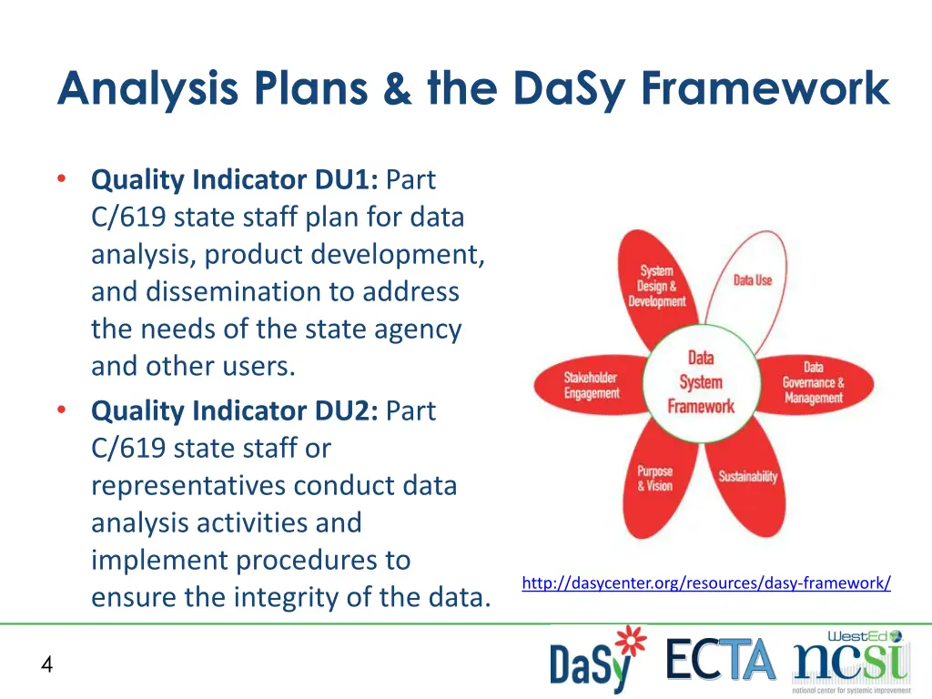 analysis plans the dasy framework