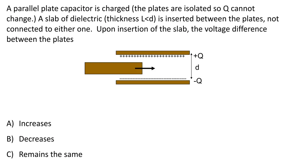 a parallel plate capacitor is charged the plates 1