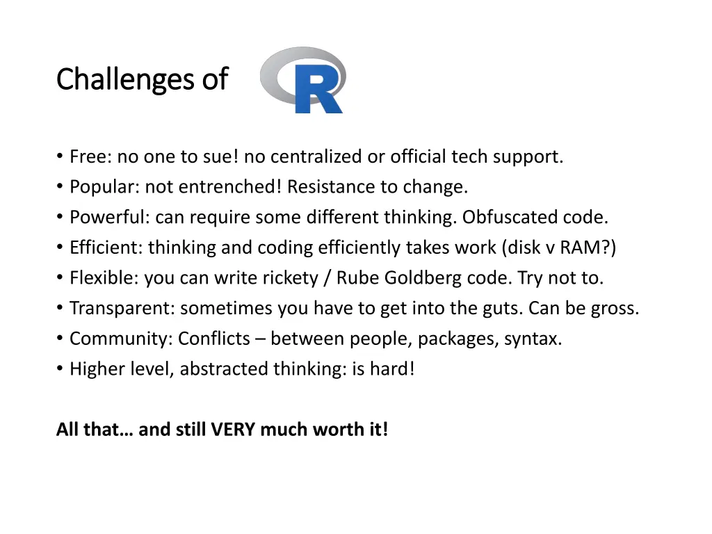 challenges of challenges of