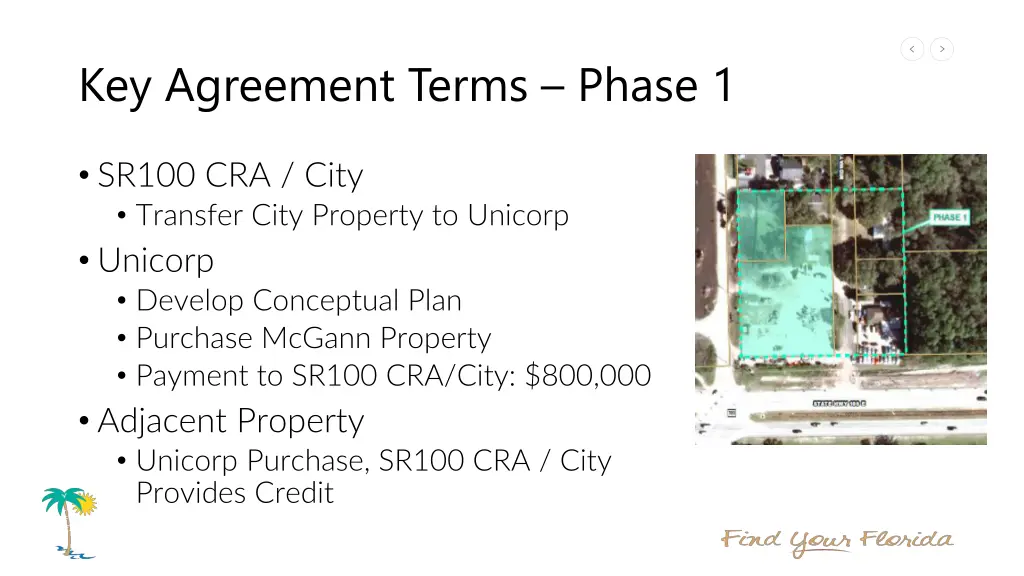 key agreement terms phase 1