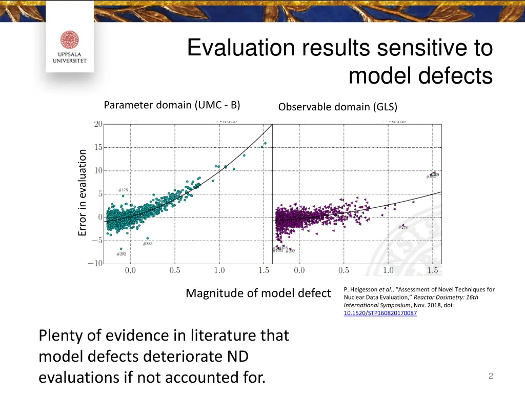 evaluation results sensitive to