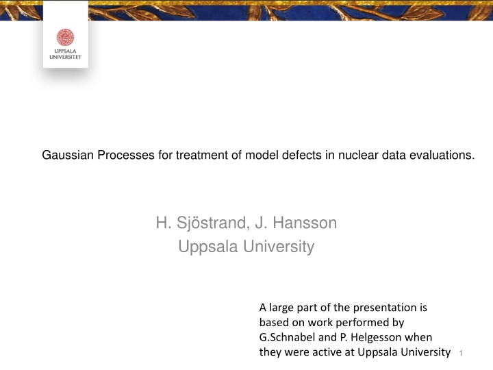 gaussian processes for treatment of model defects