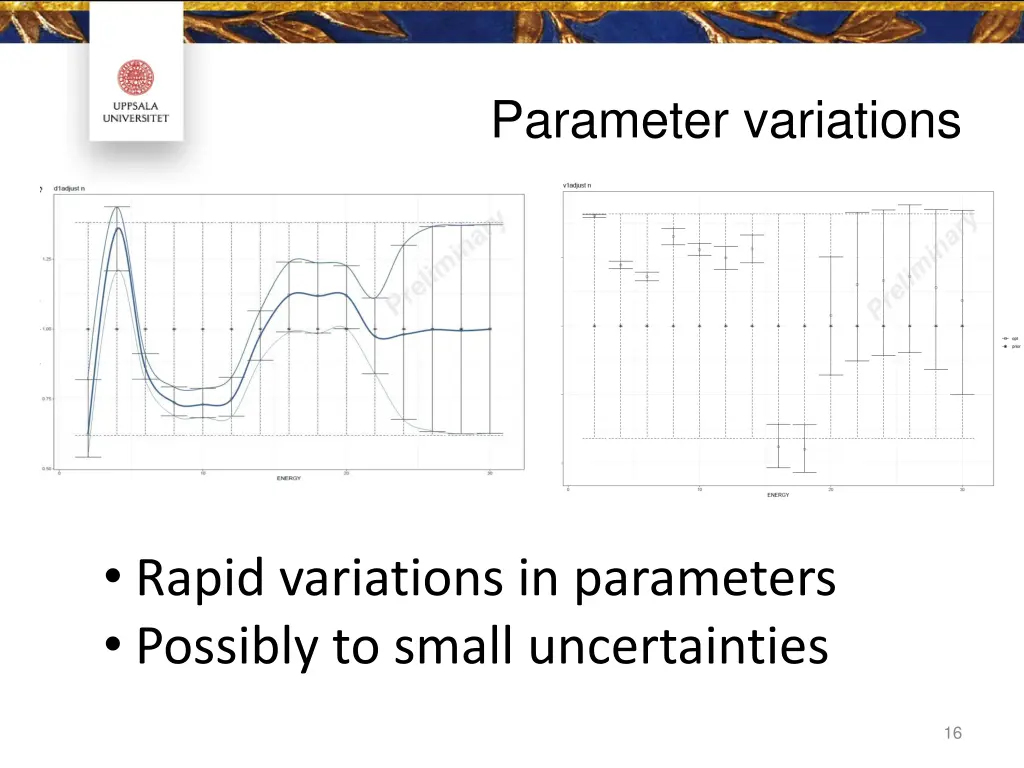 parameter variations