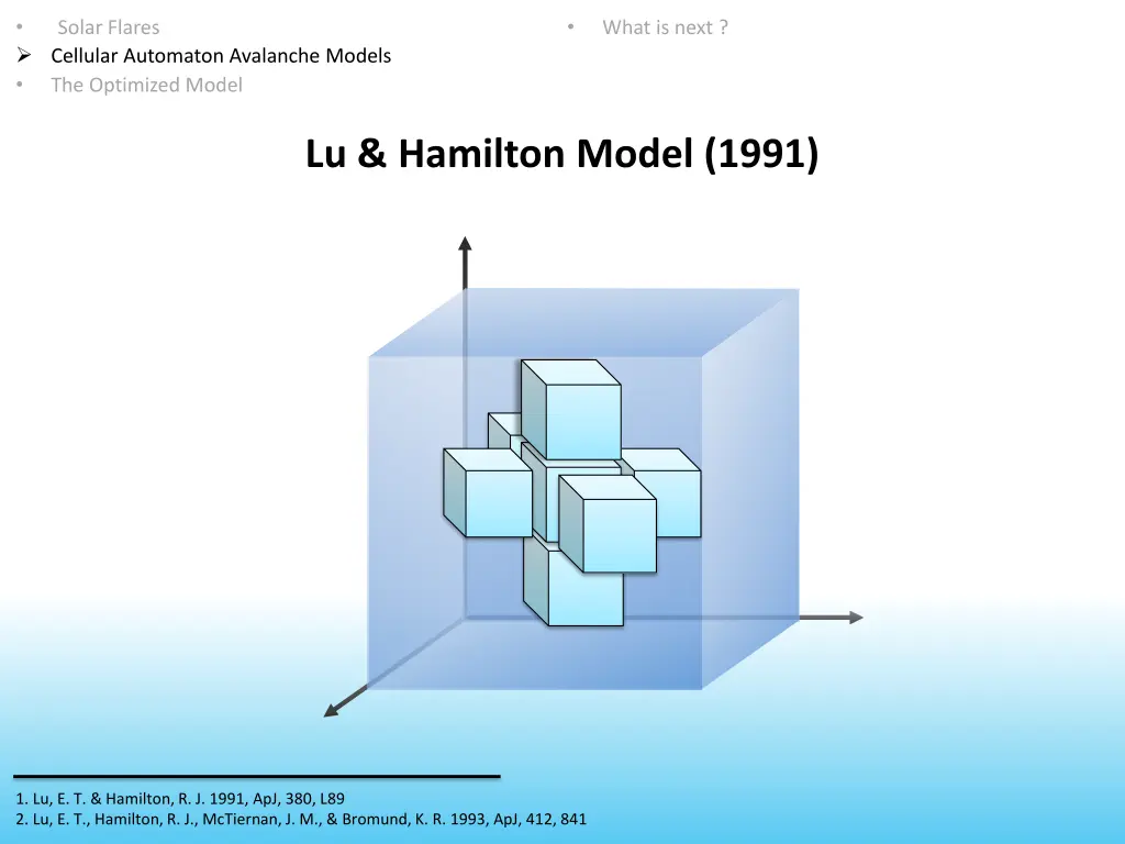 cellular automaton avalanche models the optimized 2