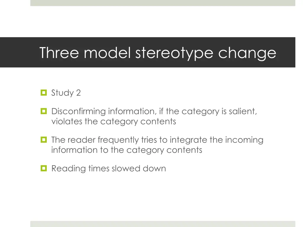 three model stereotype change 2