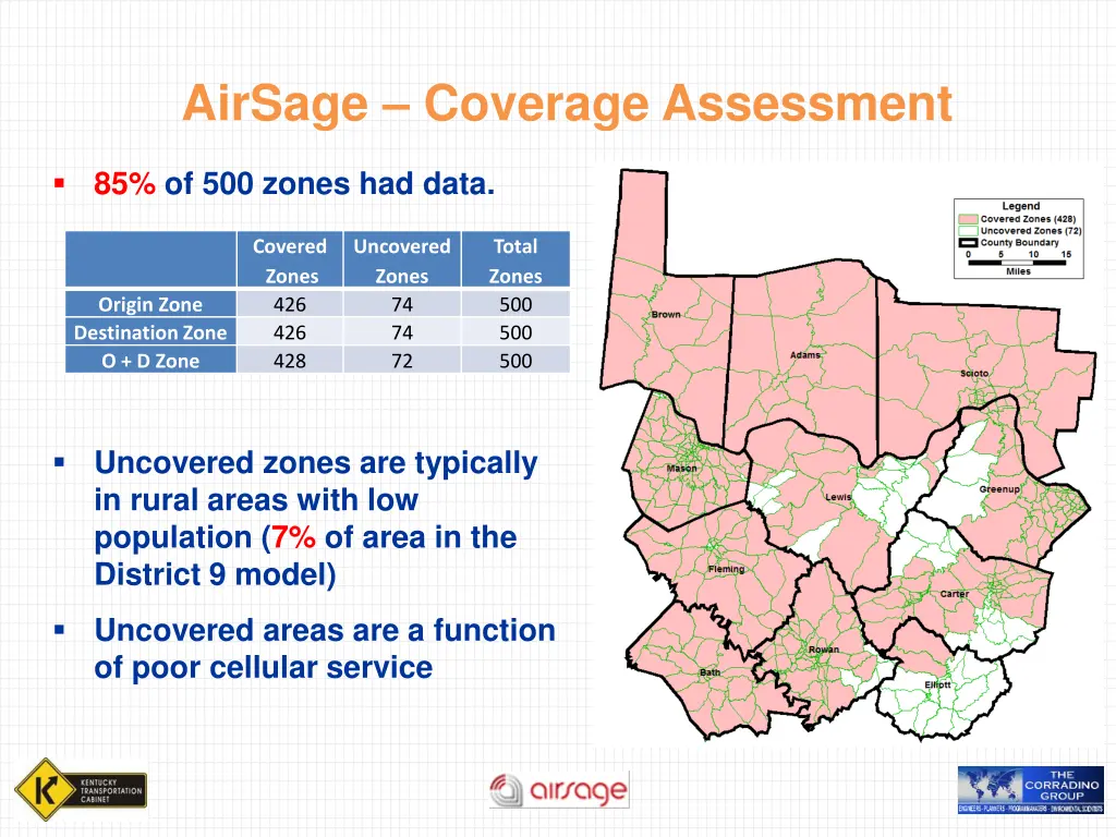 airsage coverage assessment