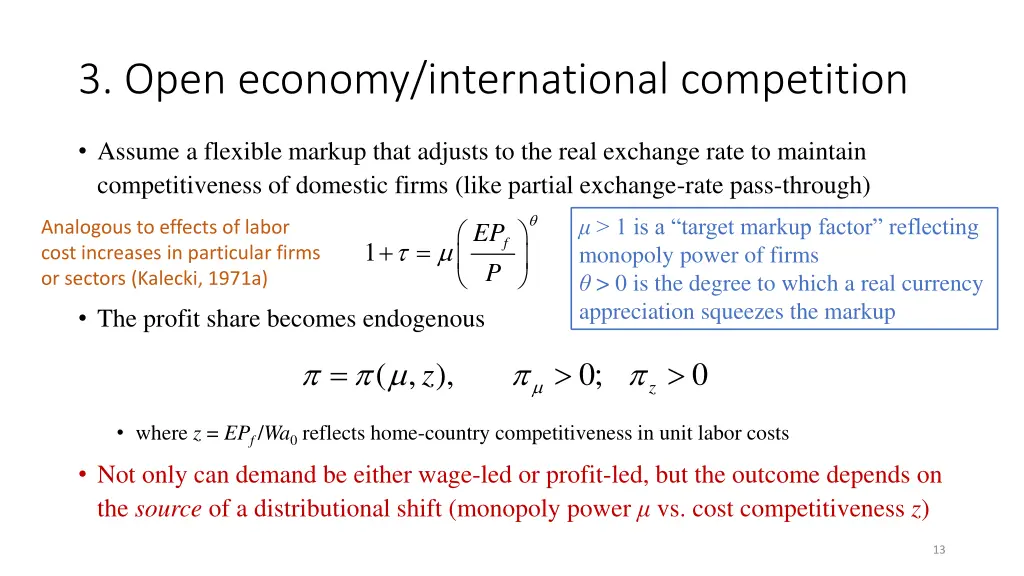 3 open economy international competition