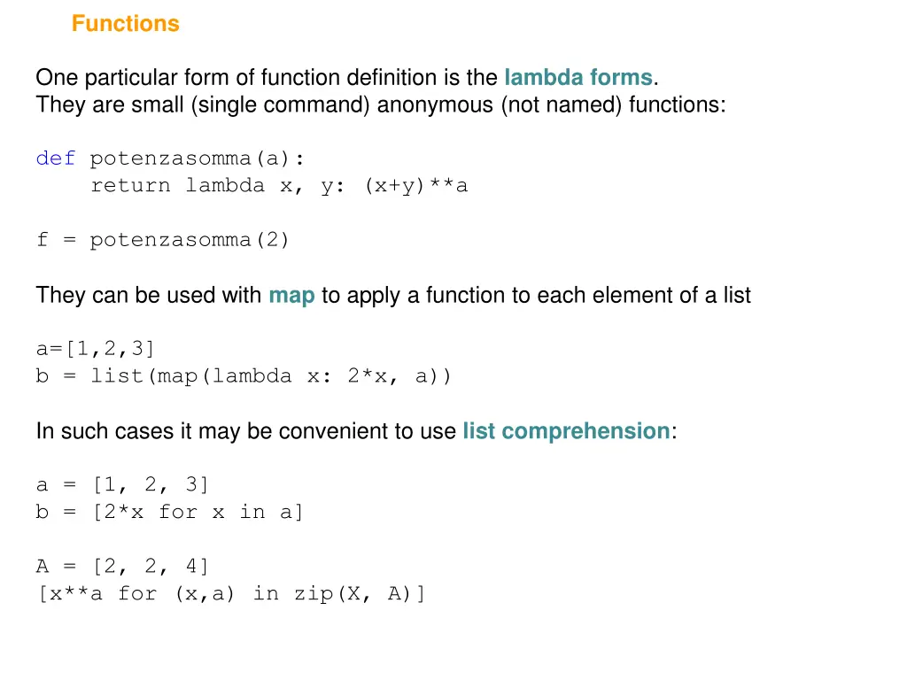 functions 7