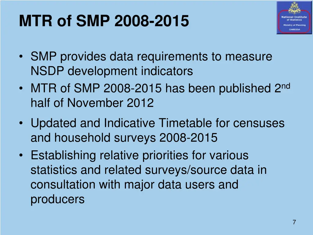 mtr of smp 2008 2015