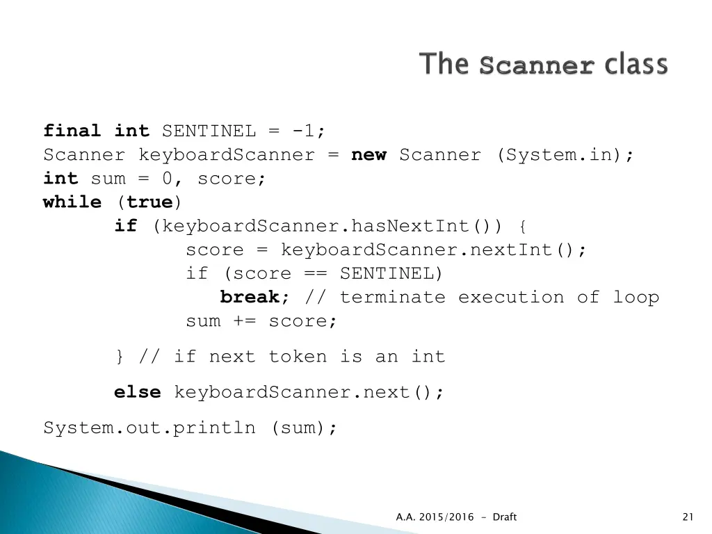 final int sentinel 1 scanner keyboardscanner