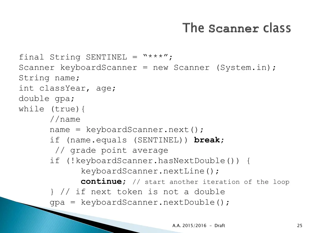 final string sentinel scanner keyboardscanner