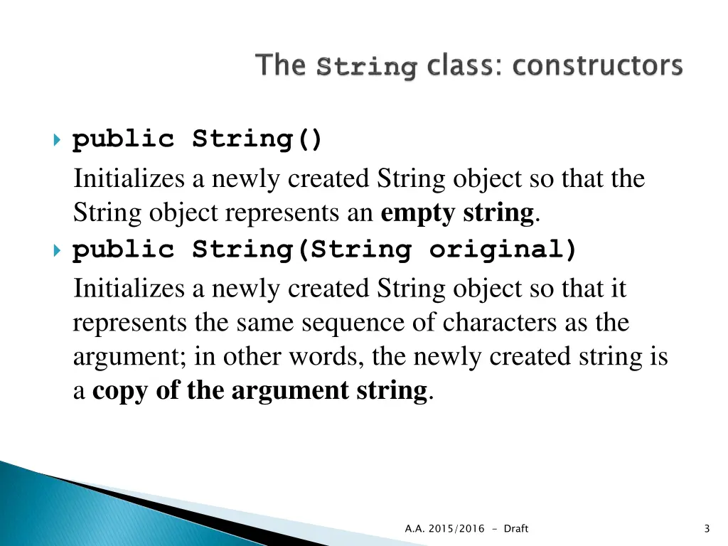 public string initializes a newly created string