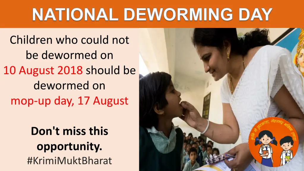 national deworming day