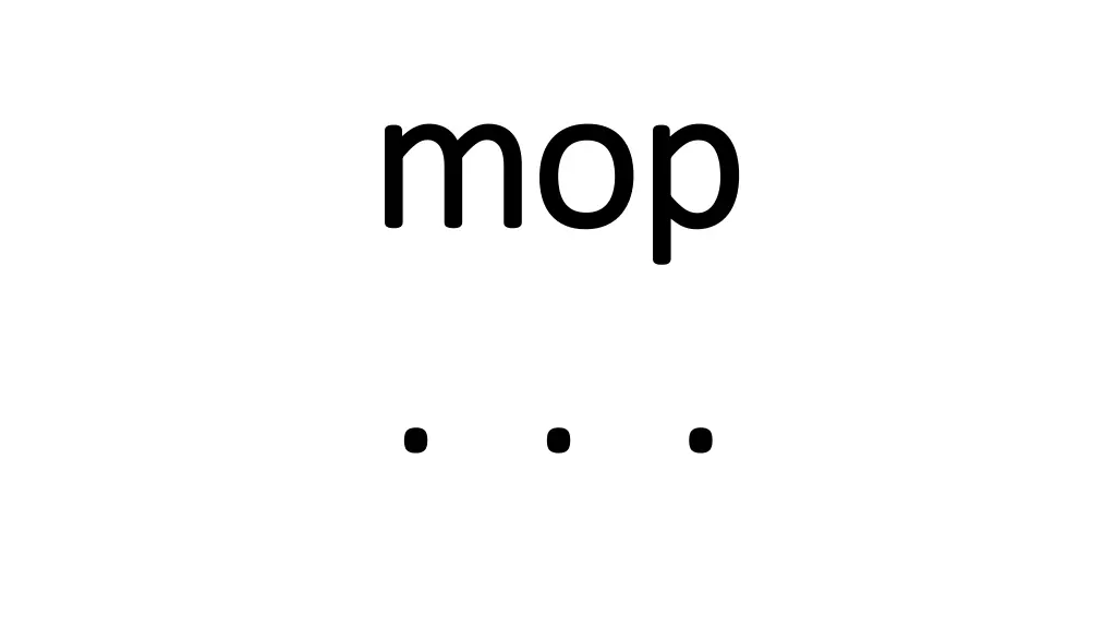 mop mop