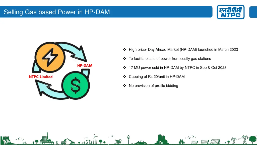 selling gas based power in hp dam