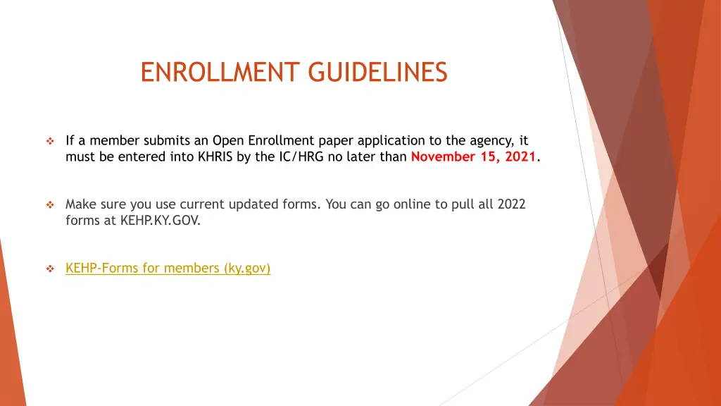 enrollment guidelines 2