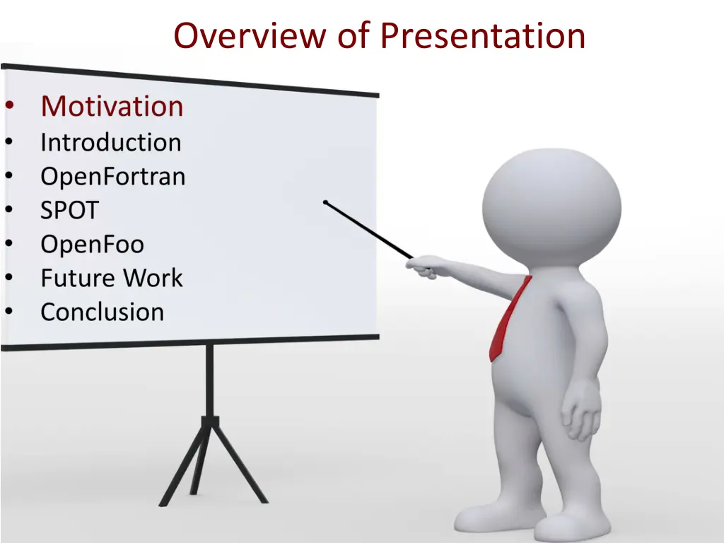 overview of presentation 1