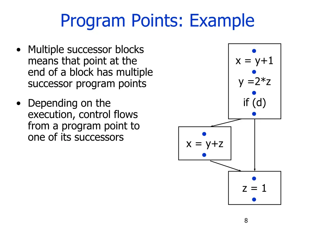 program points example