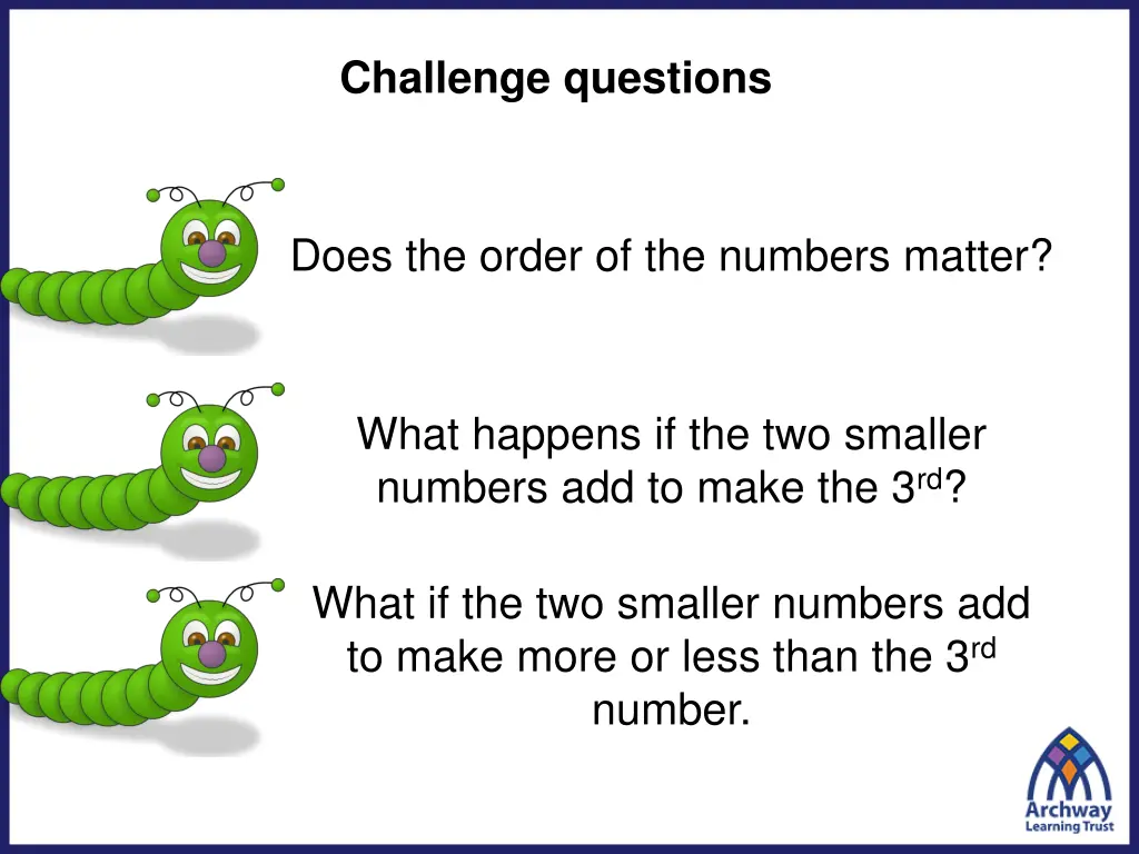 challenge questions