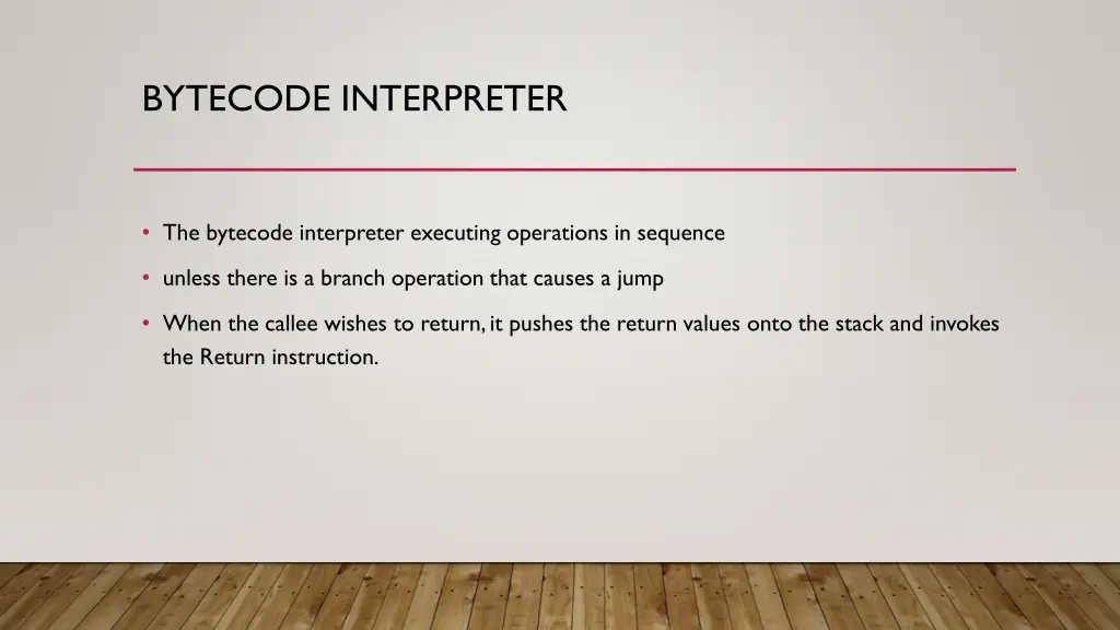 bytecode interpreter 4