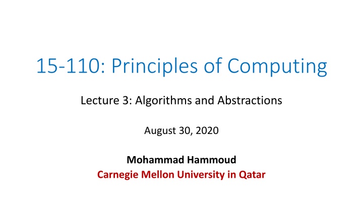 15 110 principles of computing