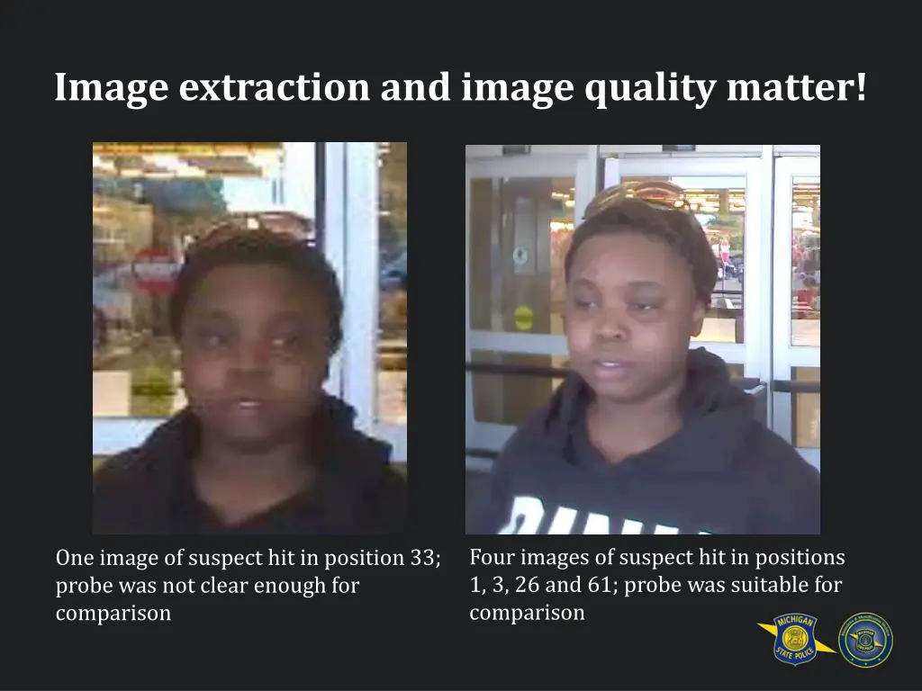 image extraction and image quality matter