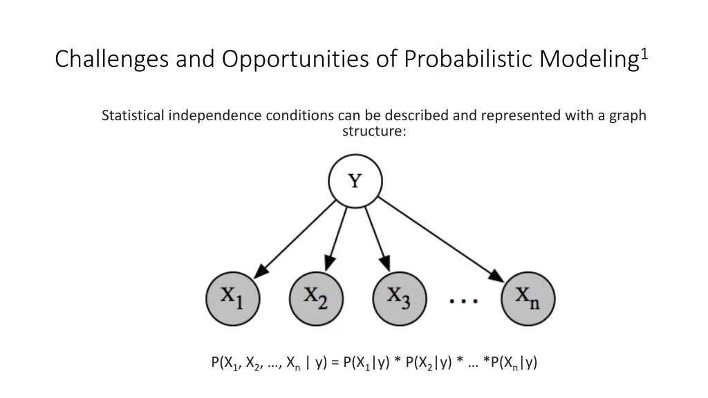 challenges and opportunities of probabilistic 1