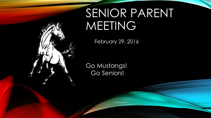 senior parent meeting