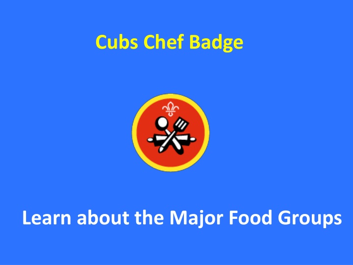 cubs chef badge