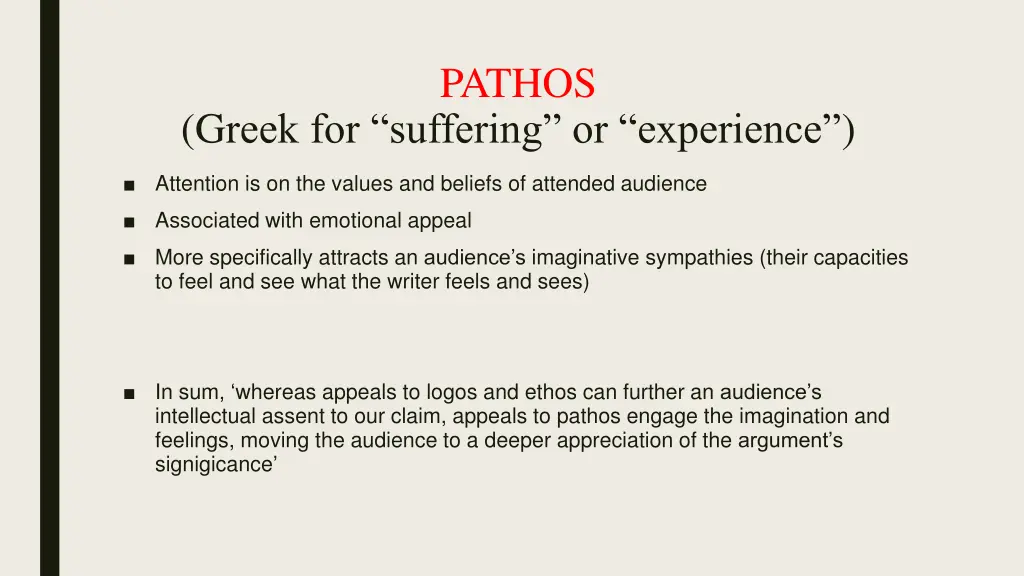 pathos