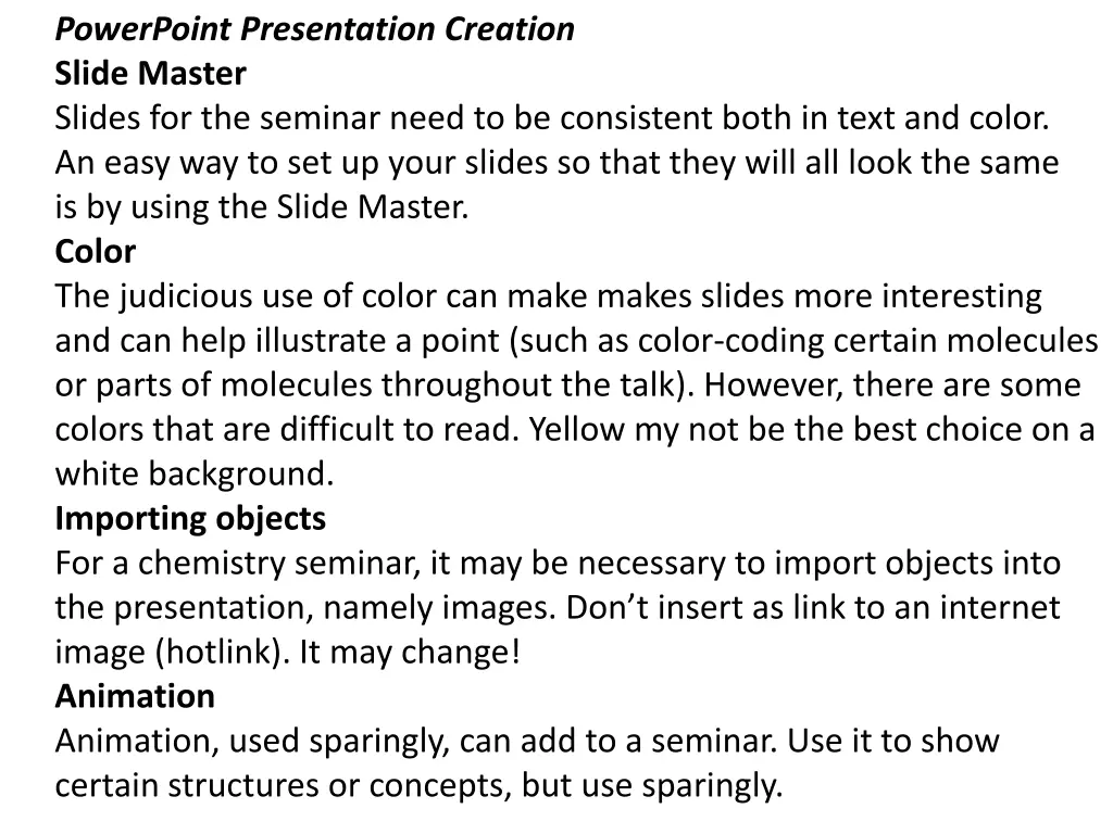 powerpoint presentation creation slide master