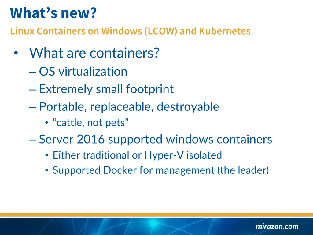 what s new linux containers on windows lcow