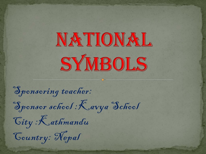 national symbols