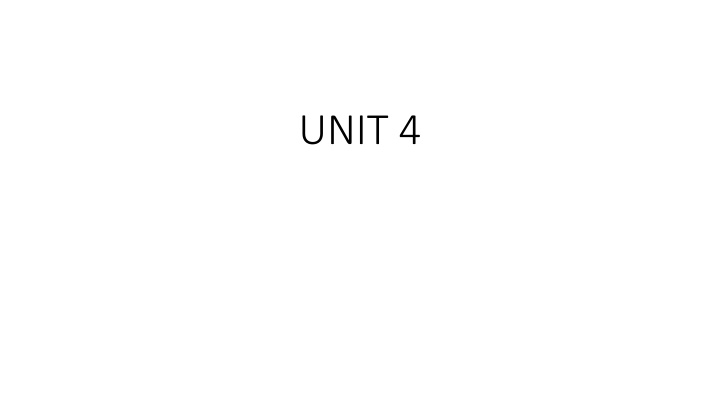 unit 4