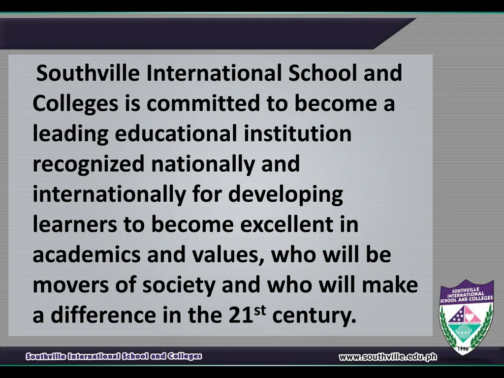 southville international school and colleges