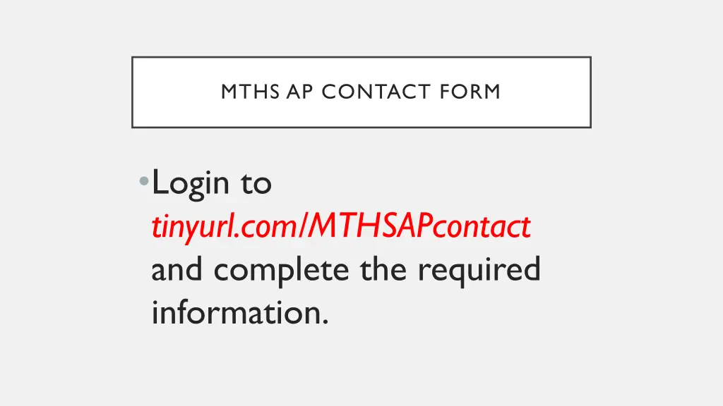 mths ap contact form