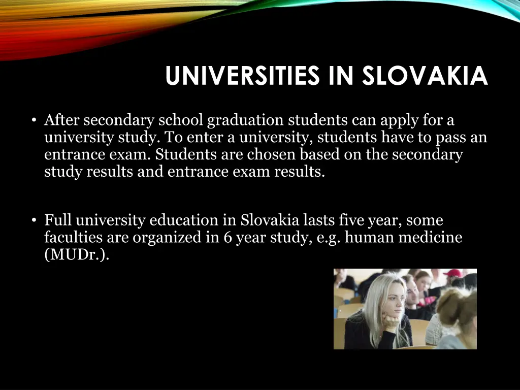 universities in slovakia