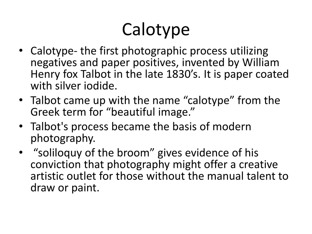 calotype